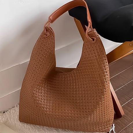 mesh weave tote bag /4color　NK2349