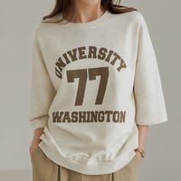 college logo t-shirt　NK2537