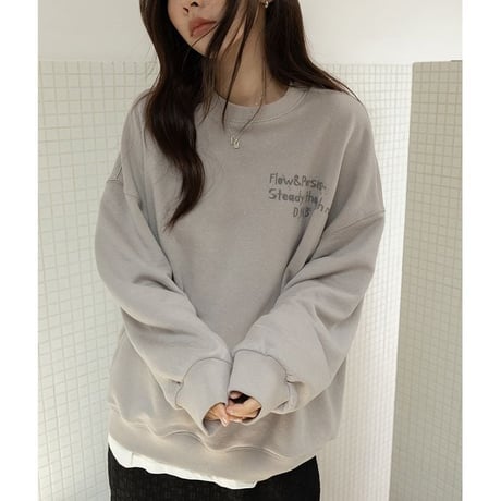 heart print pullover　NK2628