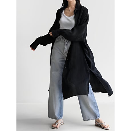 oversized long shirt /4color　NK2670