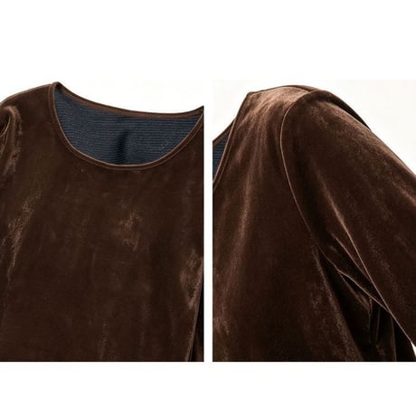 wide neck pullover/2color　NK2658