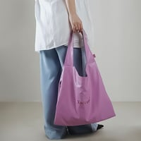 logo print soft tote bag　NK2329