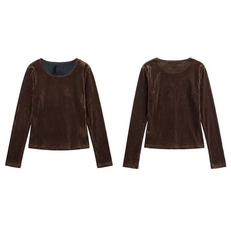 wide neck pullover/2color　NK2658