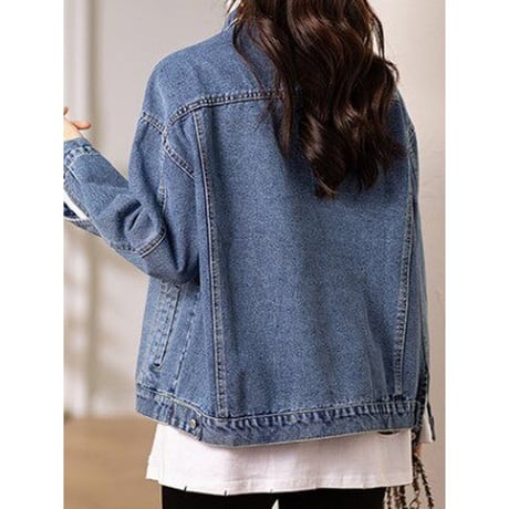relaxed denim jacket　NK2481