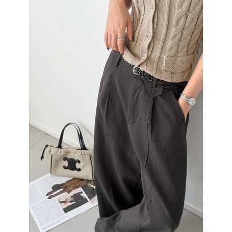 waist tab wide pants　NK2649