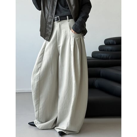 tuck wide pants　NK2647