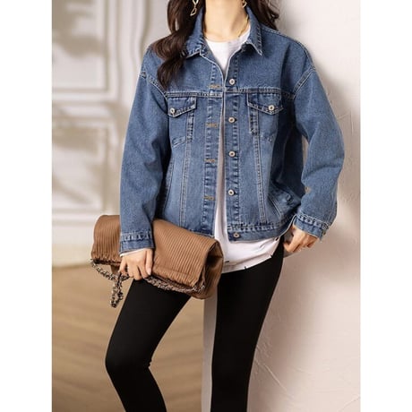 relaxed denim jacket　NK2481