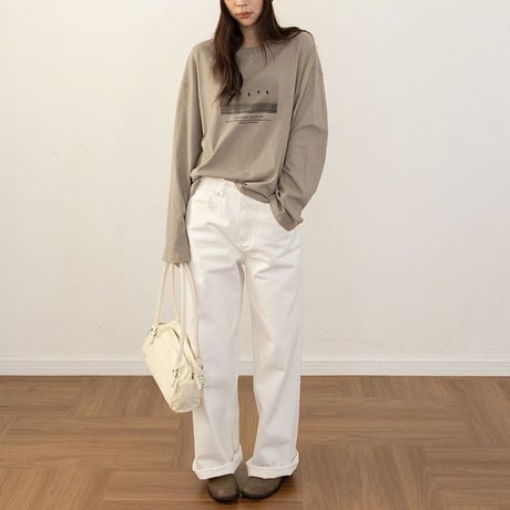 straight wide pants　NK2602