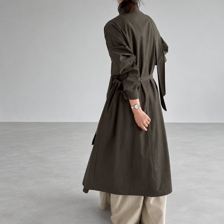 drape design long coat　NK2566