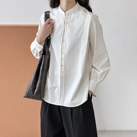 band collar shirt　NK2635