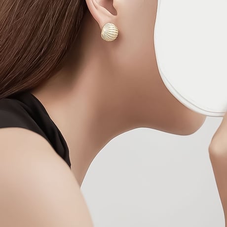 striped dome studs　NK2351