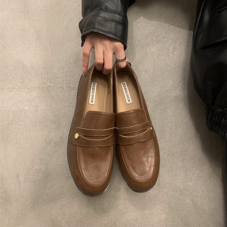 classic round toe loafer /3color　NK2701