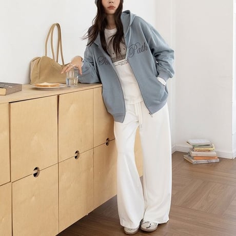 drawstring straight pants　NK2643