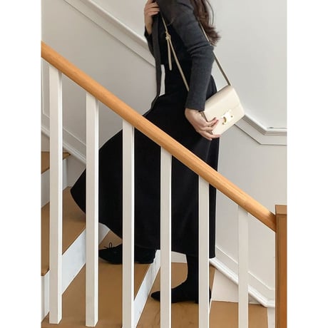 high waist a line skirt　NK2760