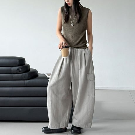 wide cargo pants　NK2651