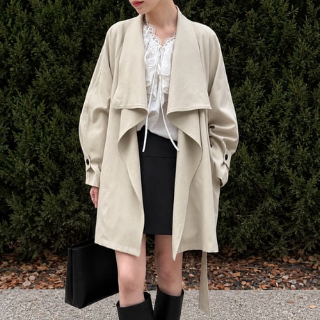 drape design coat　NK2575