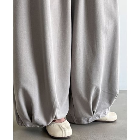 drawstring tuck baloon pants　NK2645