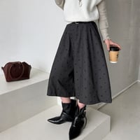 dot pattern culotte pants　NK2772
