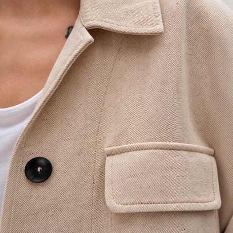 over sized safari jacket　NK2573