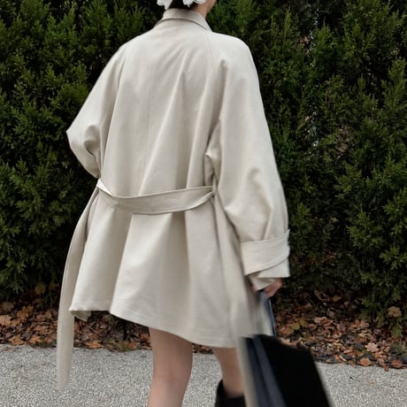 drape design coat　NK2575
