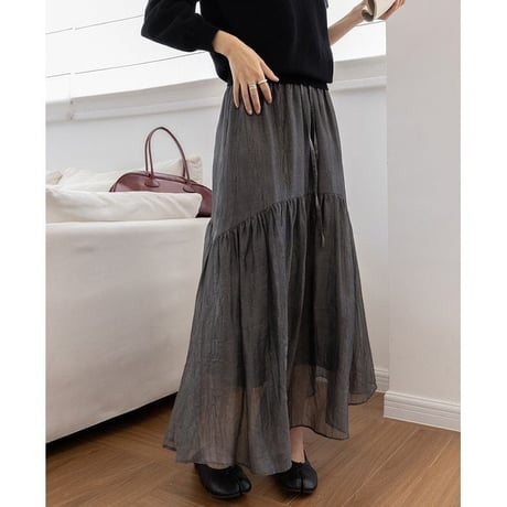 tiered sheer skirt　NK2612