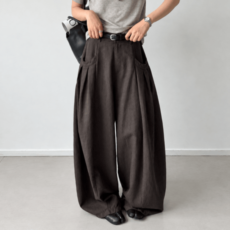 tuck wide pants　NK2647