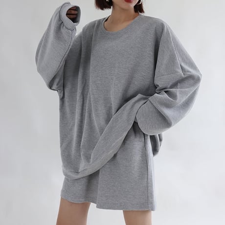 waffle lounge shorts set /2color　NK2689