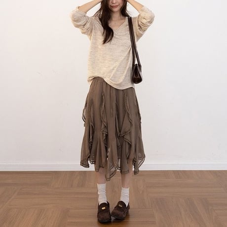 nuance color pullover　NK2618