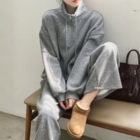 half zip fleece setup /2color　NK2688