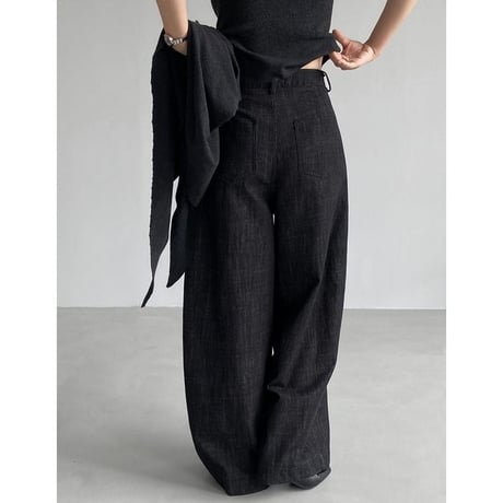 flap pocket denim pants　NK2650