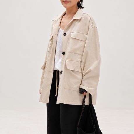 over sized safari jacket　NK2573