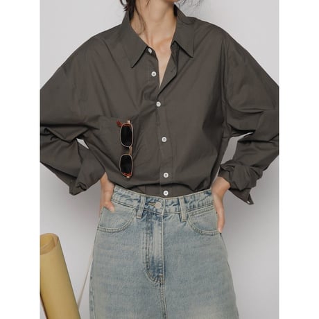 relaxed overshirt　NK2674