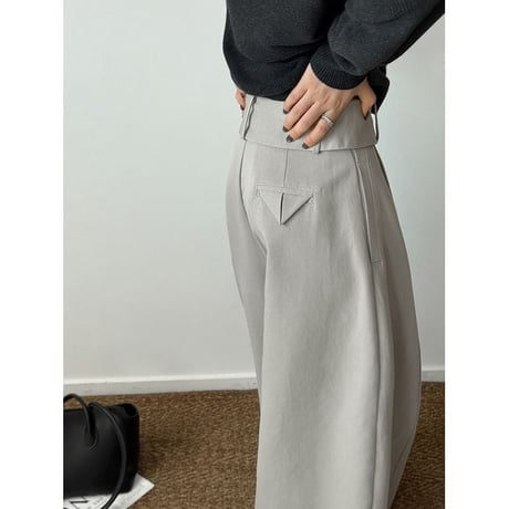 waist design wide pants　NK2652