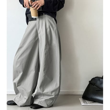 center stitich wide pants　NK2653