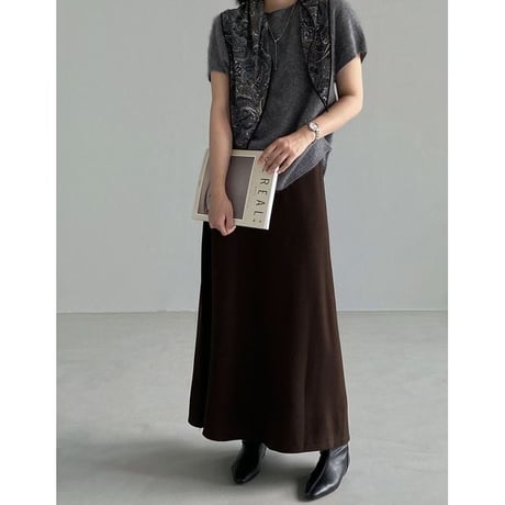 easy long skirt　NK2596