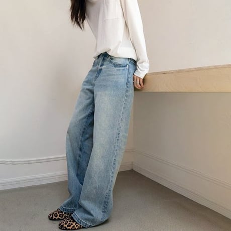 straight wide pants　NK2602