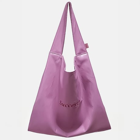 logo print soft tote bag　NK2329