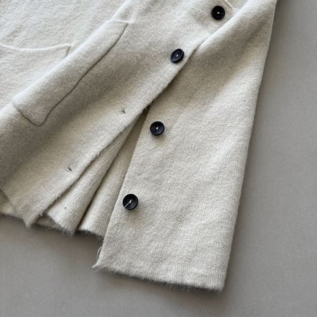 deep vneck knit vest /2color　NK2448