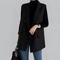 tailored long gilet /2color　NK2504