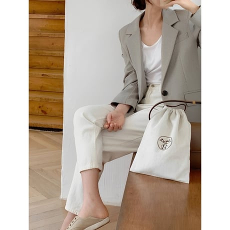 hooded loose parka jacket　NK2497