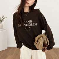 front lettering pullover　NK2622