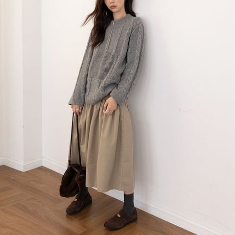 cable knit pullover　NK2632