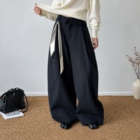 waist design wide pants　NK2652