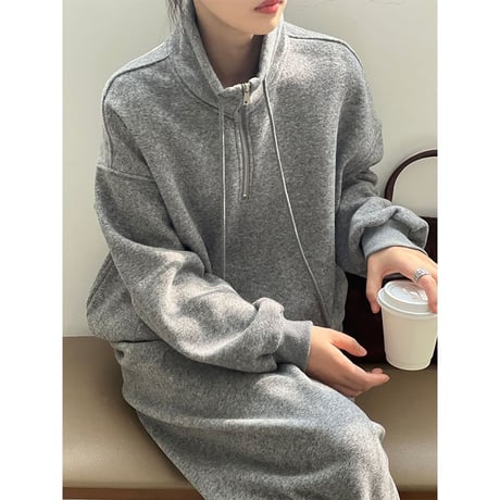 half zip fleece setup /2color　NK2688