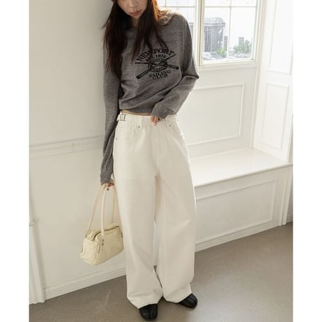 straight wide pants　NK2602