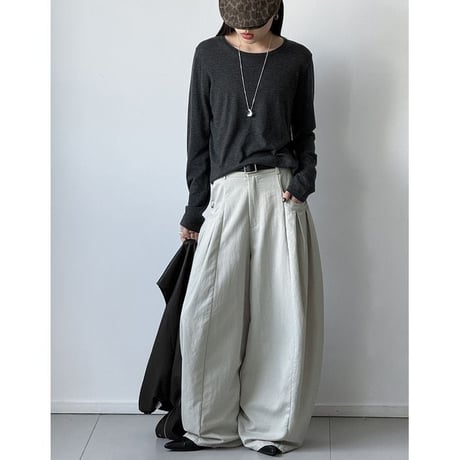 tuck wide pants　NK2647