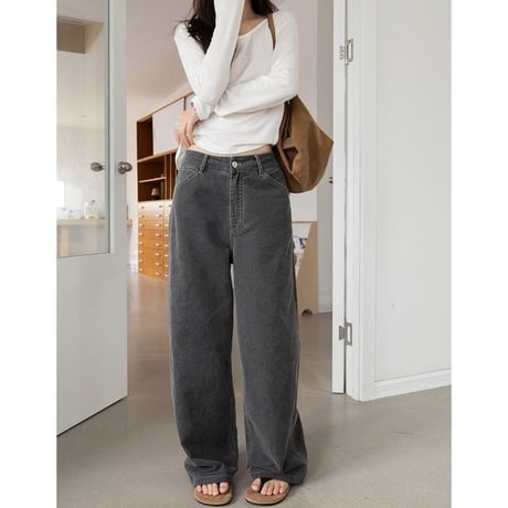 washed wide pants　NK2644