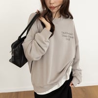 heart print pullover　NK2628