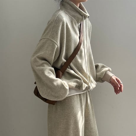 half zip fleece setup /2color　NK2688