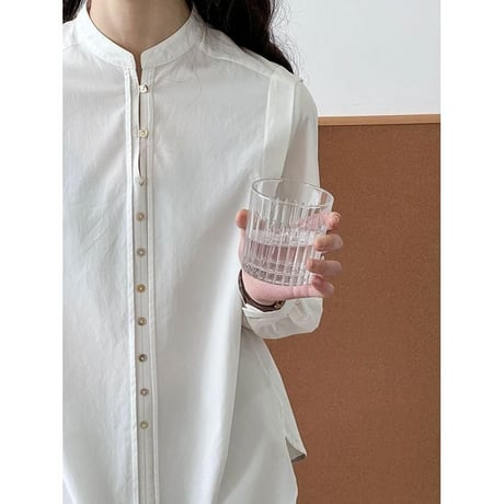 band collar shirt　NK2635